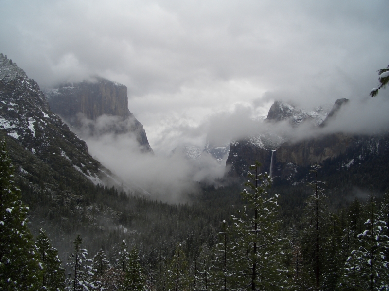 First shot from Tunnel View