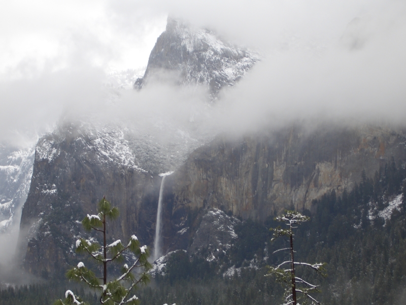 Bridal Veil in Mist