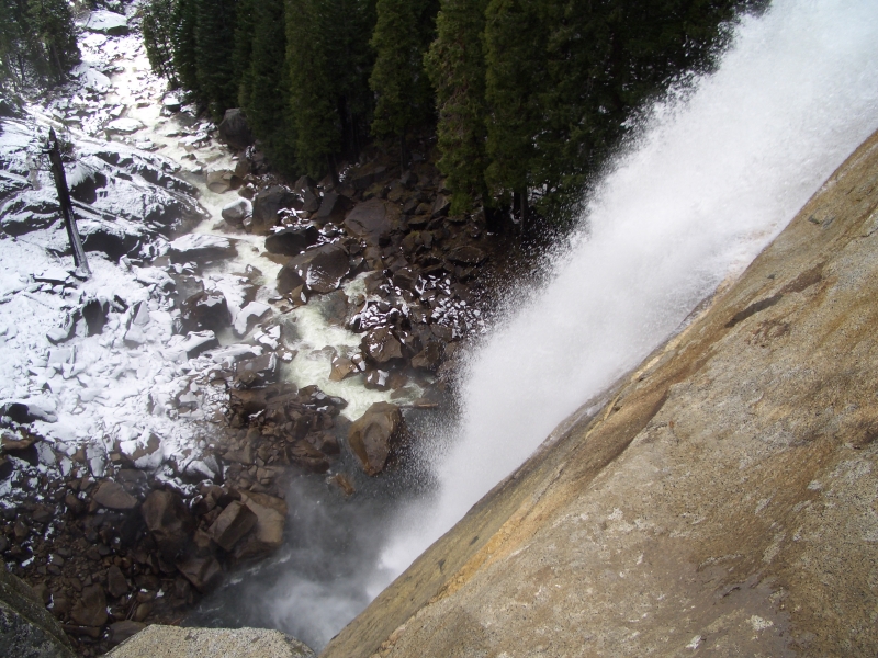 Big Drop off Vernal Falls